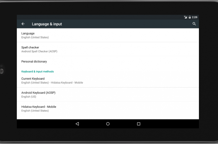 Arikara Keyboard Mobile – Android